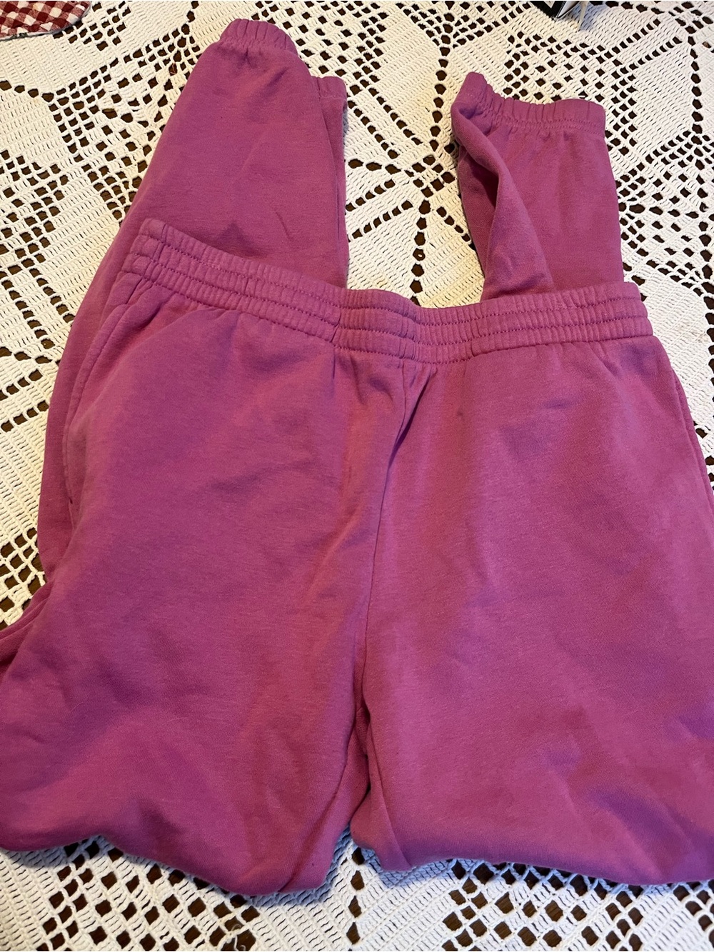 Champion girls Pinkish/Purple Jogger Sweatpants